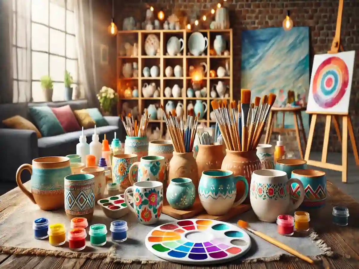 paint your own pottery